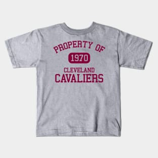 Property of Cleveland Cavaliers Kids T-Shirt